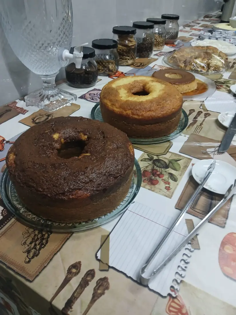 Bolos do café da manhã